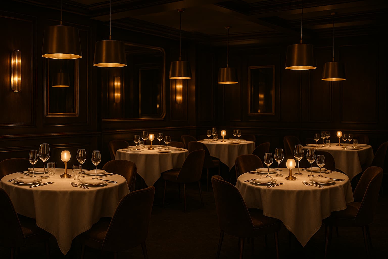 Interior restauracji SilenttWave